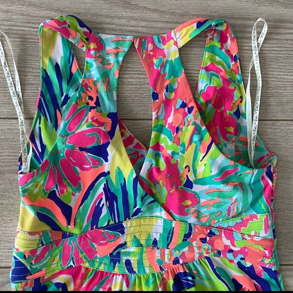 Lilly Pulitzer Seaview Maxi Dress Casa Banana - Picture 8 of 13